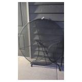 Wrought Iron Outdoor Table