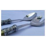 Vintage Spoon & Fork Serving Set