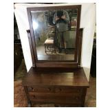 Tiger Oak Empire Low Boy Dresser