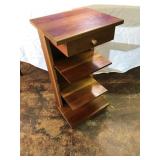 Cherry Triple Tier Reading Table
