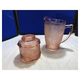 Pink Depression in Sandwich Pattern Serving