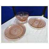 Pink Depression in Sandwich Pattern Serving