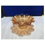 9" Fluted Carnival Bowl