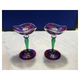 Moreno Hand Painted Candle Holders