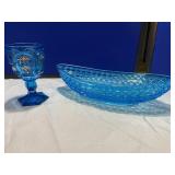 Blue Daisey/ Button Canoe & Blue Chalice