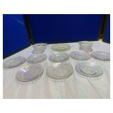 Selection of Small Opalescent Plates, Cups & more