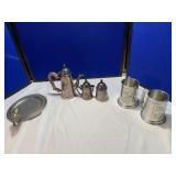 Selection of Silver Plate & Pewter
