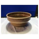 Brown Crock Mixing Bowl