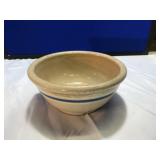 Blue Band Crock Serving Bowl