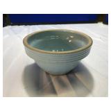 Small Blue Crock Serving Bowl