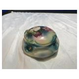 Royal Bayeruth Powder Dish w/ Rose Design