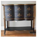 Fleur de Lis Design Foyer / Side Table
