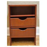 Small Side Table w/ Two Side Drawers