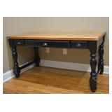 Home Office Desk w/ Hidden Keyboard Drawer