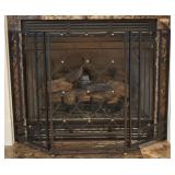 Wrought Iron Fire Place Screen