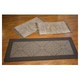 3 pcs. Accent Rugs / Runner