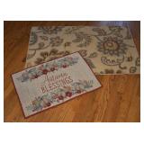 2 pcs. Accent Rugs