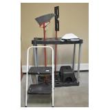 Step Stool & Garage Tool Storage Organizer