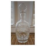 Rogaska Etched Crystal Decanter