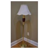 Brass Extention Arm Floor Lamp - Works