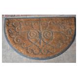 Half Moon Decorative Front Door Mat
