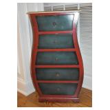 Small Decorative Accent 5-Drawer Chest
