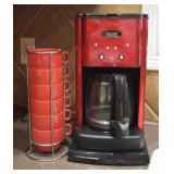 CuisinArt Coffee Maker & Coffee Cup Set w/ Stand