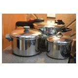 3 pcs. Reverware, Nuwave Pressure Cooker & Faberwa