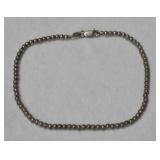 Sterling Silver Bead Bracelet