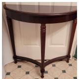 Bombay Half Moon Table 30l x 12w x 29h