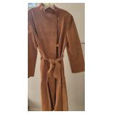 Jerry Silverman Rose Leather Jacket Sz M