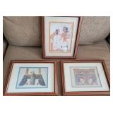Eygptain Pictures - Set of 3