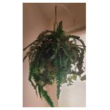 33" Tall Hanging Faux Plant