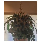 33" tall Hanging Faux Plant