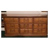 Bassett Dresser Buffet 66 long x 19 wide x 32 tal