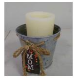 Tin Candle Holder Decor
