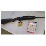 Daisy Air Rifle w/ BBs, Target, Pump & Scope