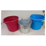 Set of 3 Buckets