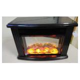 Small Electric Fireplace 10" h x 14" w x 8" deep