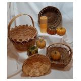 Baskets and Pumpkins