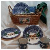 "Holly Mt Lodge" Set
