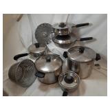Pots & Pans   Revere & Faber ware