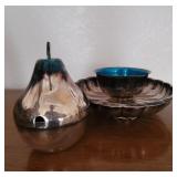 Silver Plated Pear Sugar Keeper & Tarte