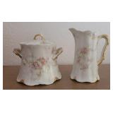 Theodore Haviland Limoges France Cream & Sugar