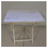 Outdoor Side Table 19" tall x 17" wide x 12" deep