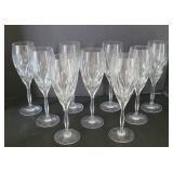 Noritake Crystal Artisan Glass Stemware - 9pcs