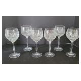 Crystal Stemware - set of 6