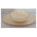 Olympia PL by Lennox Serving Bowl & Platter