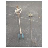 Copper Garden Sprayer  & Garden Decor