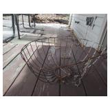 Wire Hanging Plant Baskets - Set of 3